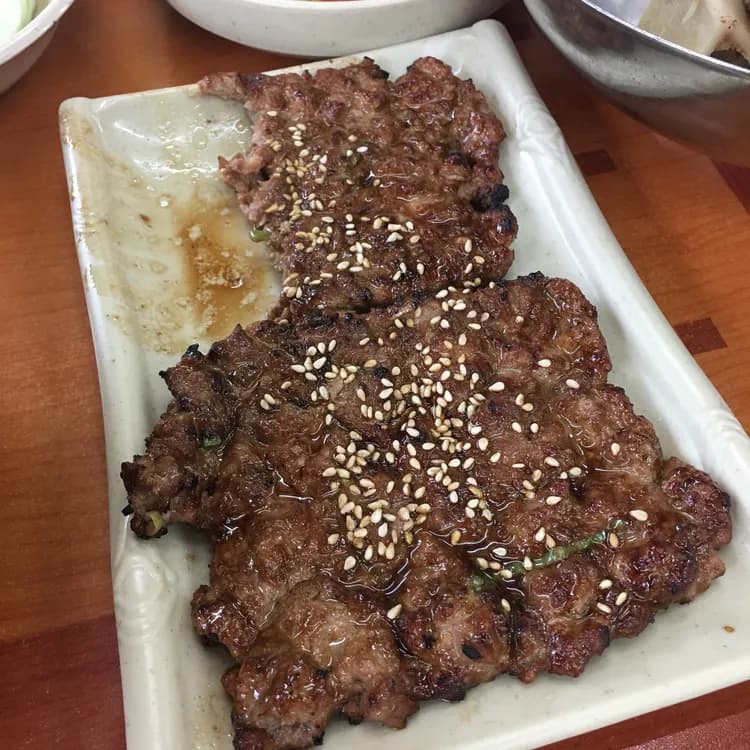 송정떡갈비 평가 사진