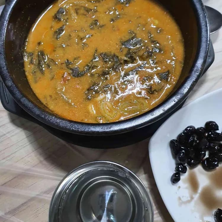 안성식당 평가 사진