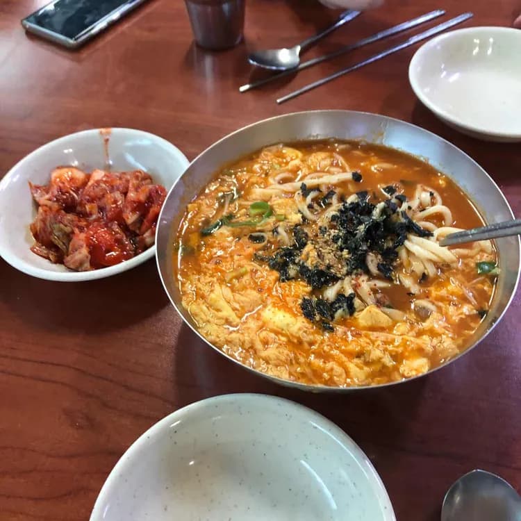 금천칼국수 평가 사진
