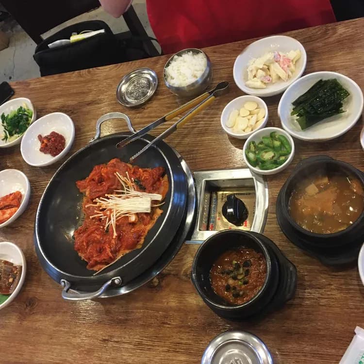 농부쌈밥 평가 사진