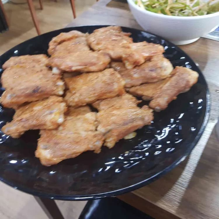 싸이숯불장닭 평가 사진
