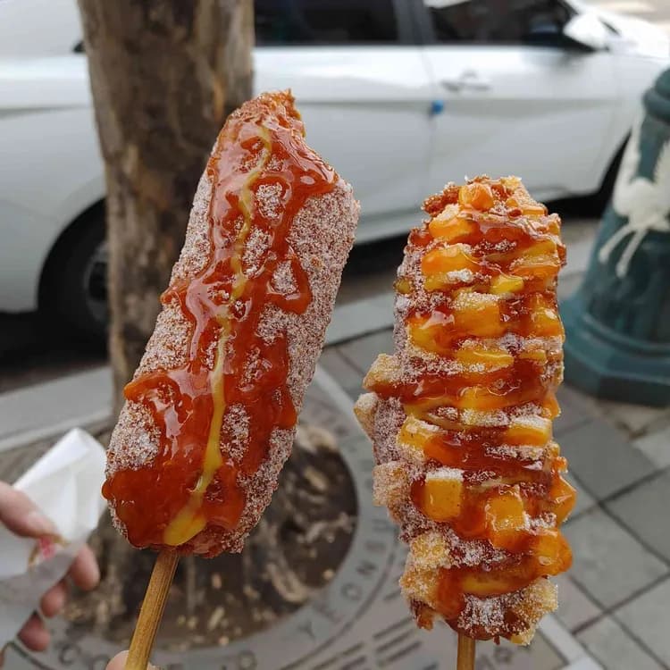 명랑핫도그, 핫도그 전문점 - AI 딩코의 맛집 공략