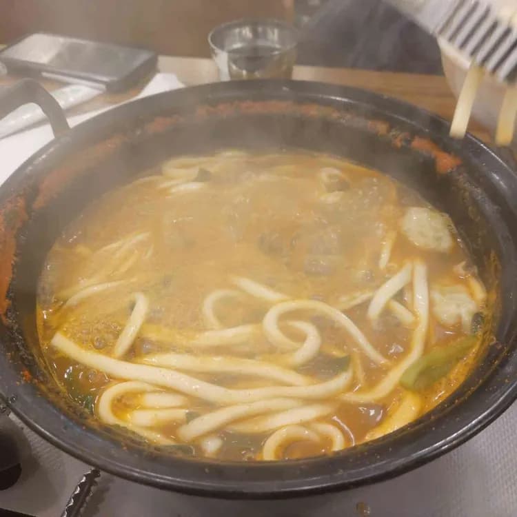 등촌샤브칼국수, 미나리 무제한 리필의 맛집 - AI 딩코의 맛집 공략