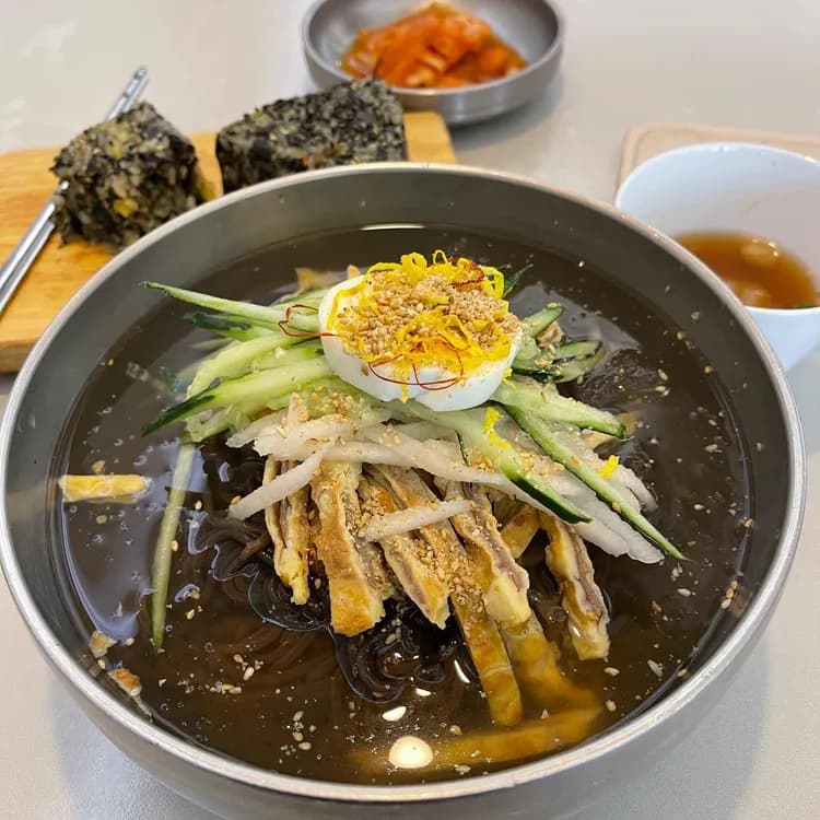 진주냉면 평가 사진