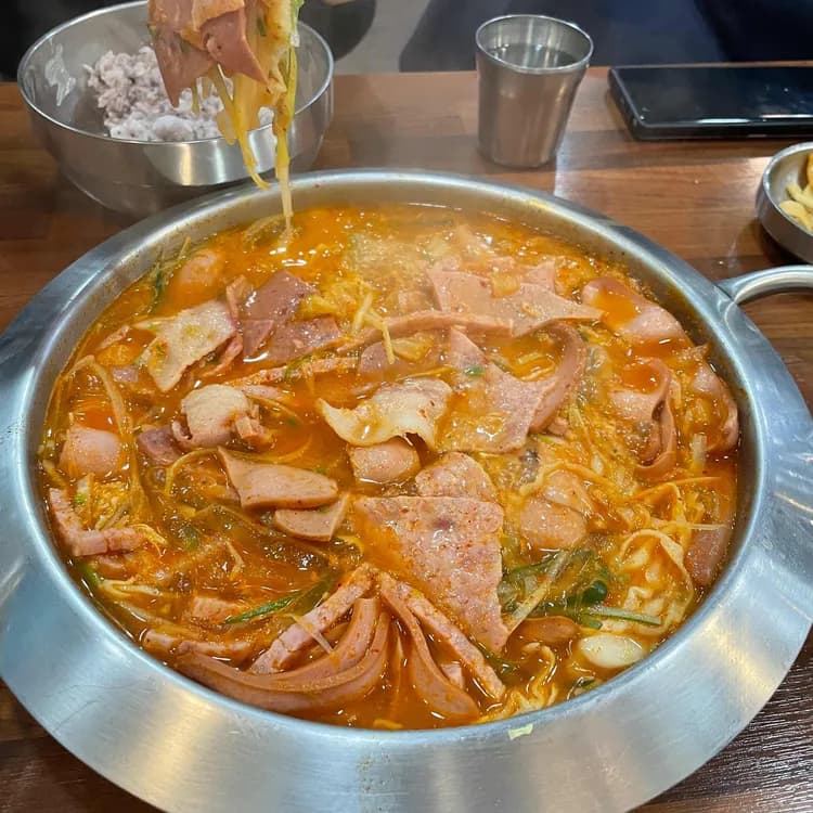 손군부대찌개 평가 사진