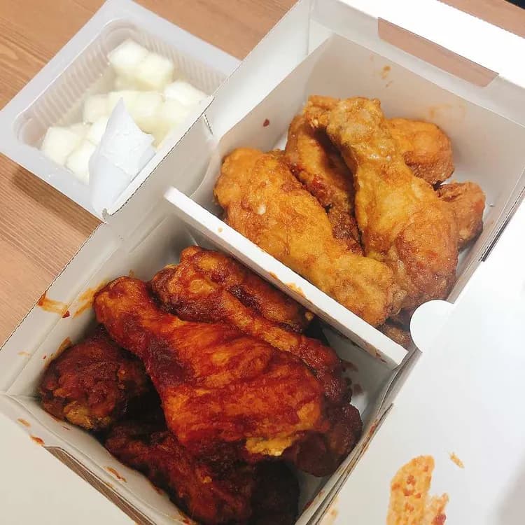 교촌치킨 평가 사진