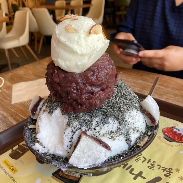 설빙 평가 사진