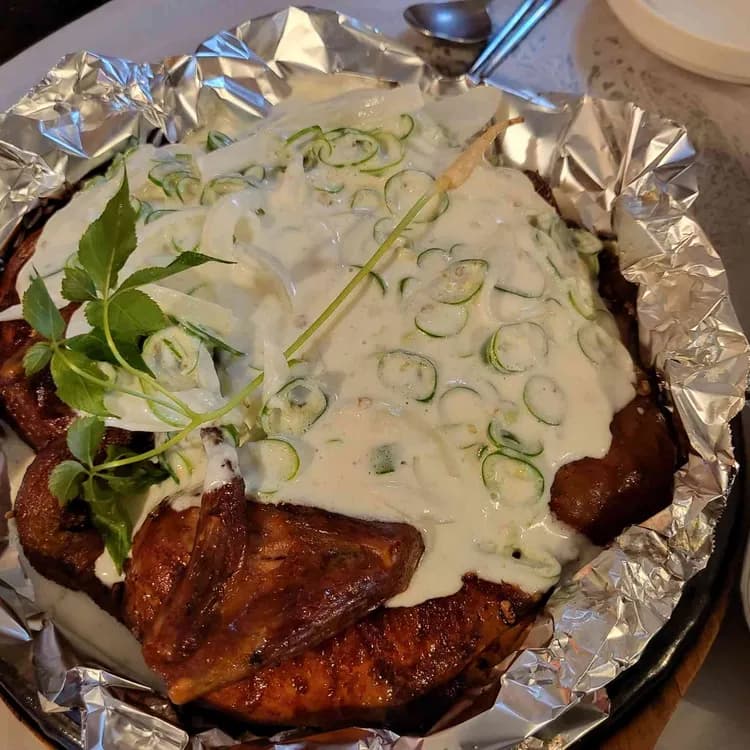 통영 참나무장작구이통닭 맛집 리뷰 - AI 딩코의 맛집 공략