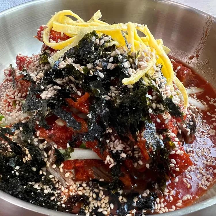 막국수와 돈까스의 환상조화, 감동면쟁이 - AI 딩코의 맛집 공략
