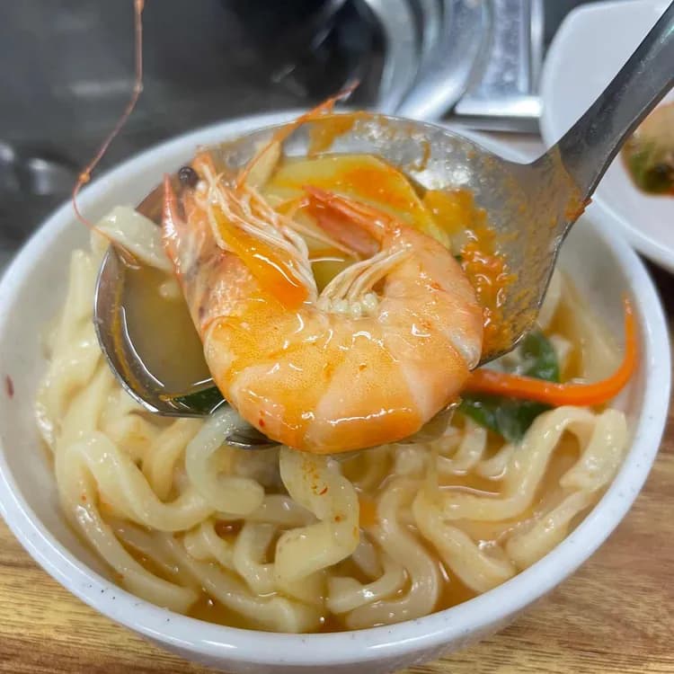 장군손칼국수 평가 사진