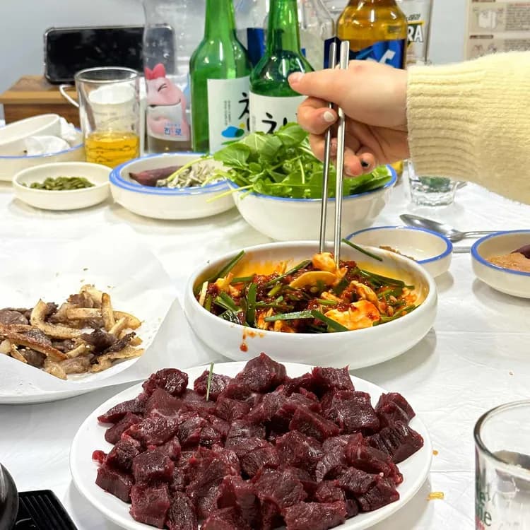 대구 송림식당 - 뭉티기 전문점 - AI 딩코의 맛집 공략