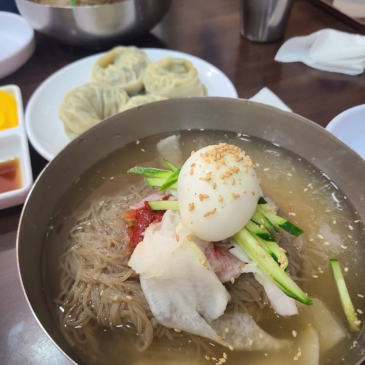 삼대냉면 명일점 - AI 딩코의 맛집 공략