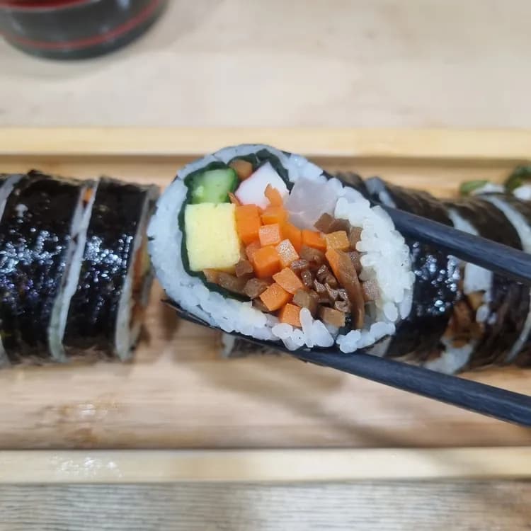 예술김밥 평가 사진