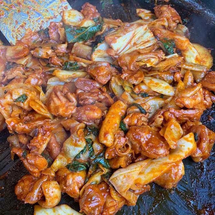 힐링닭갈비 평가 사진