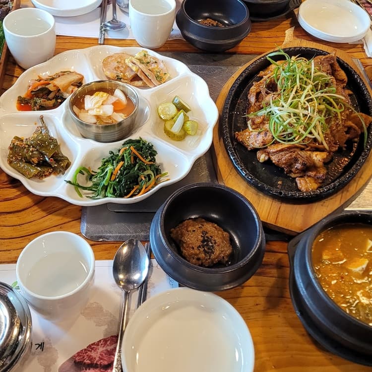 숯불화로구이 맛집 푸른집 - AI 딩코의 맛집 공략