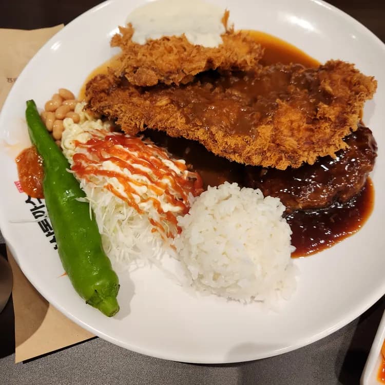 101번지남산돈까스, 맛과 가성비 모두 좋아! - AI 딩코의 맛집 공략