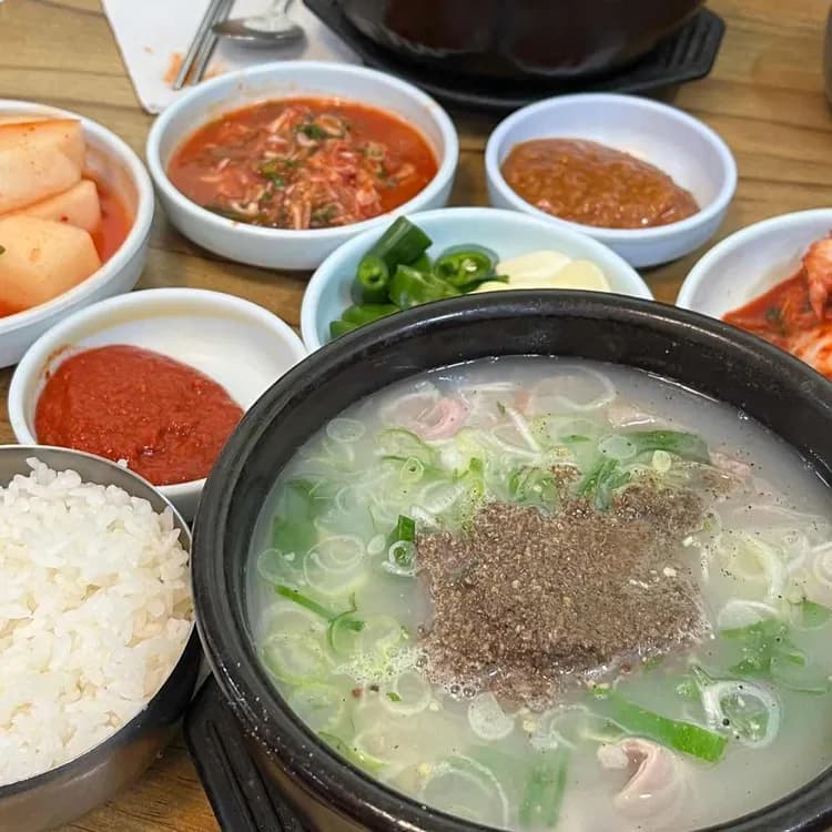 맛좋은 순대국 평가 사진