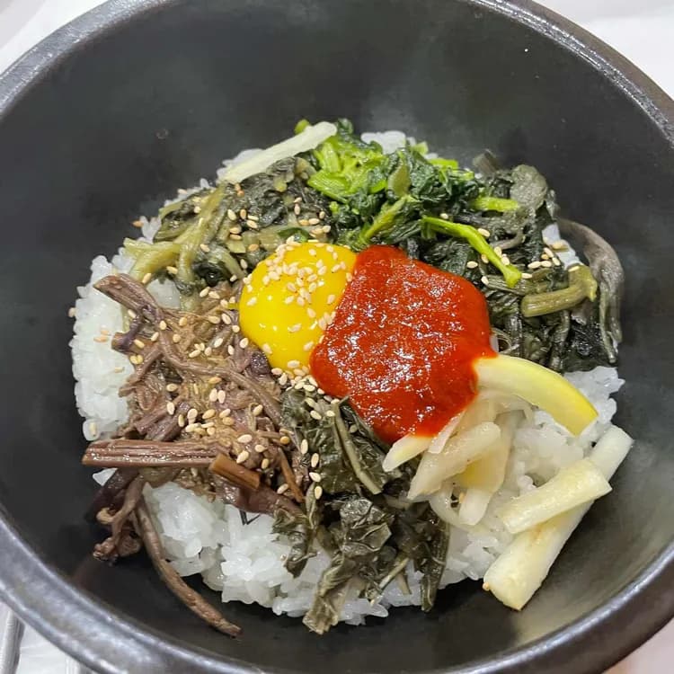 오색약수터의 산채비빔밥 명소, 토박이식당 - AI 딩코의 맛집 공략