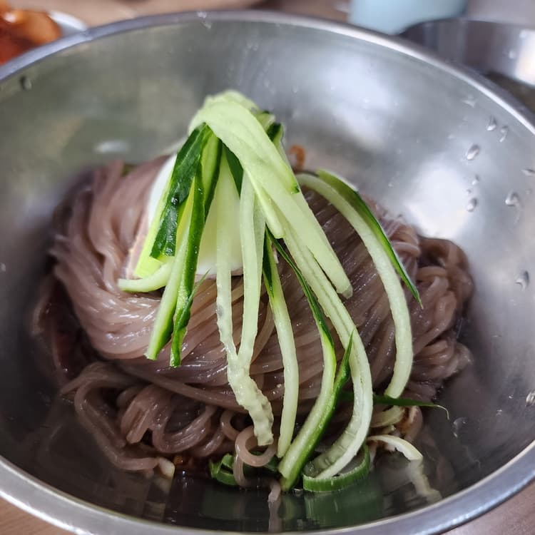옥천냉면 평가 사진