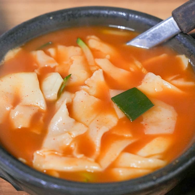 옛날 칼국수 평가 사진