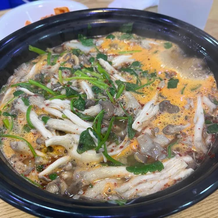 공항칼국수 평가 사진