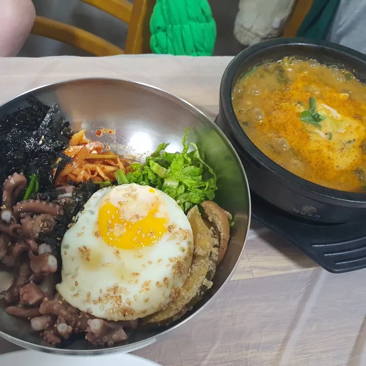 안성식당 평가 사진