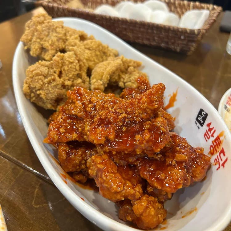 쌀통닭 평가 사진