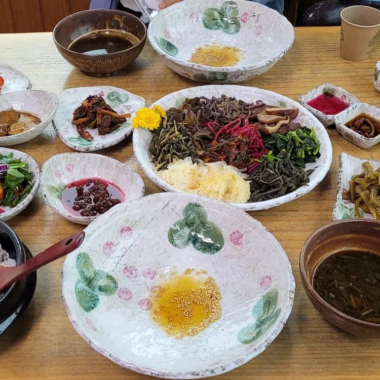 건강식 한식 맛집, 점봉산산채 - AI 딩코의 맛집 공략