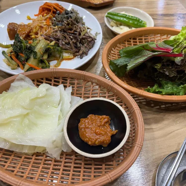 옛고을쌈밥 평가 사진