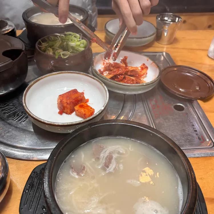 정지춘 설렁탕 평가 사진