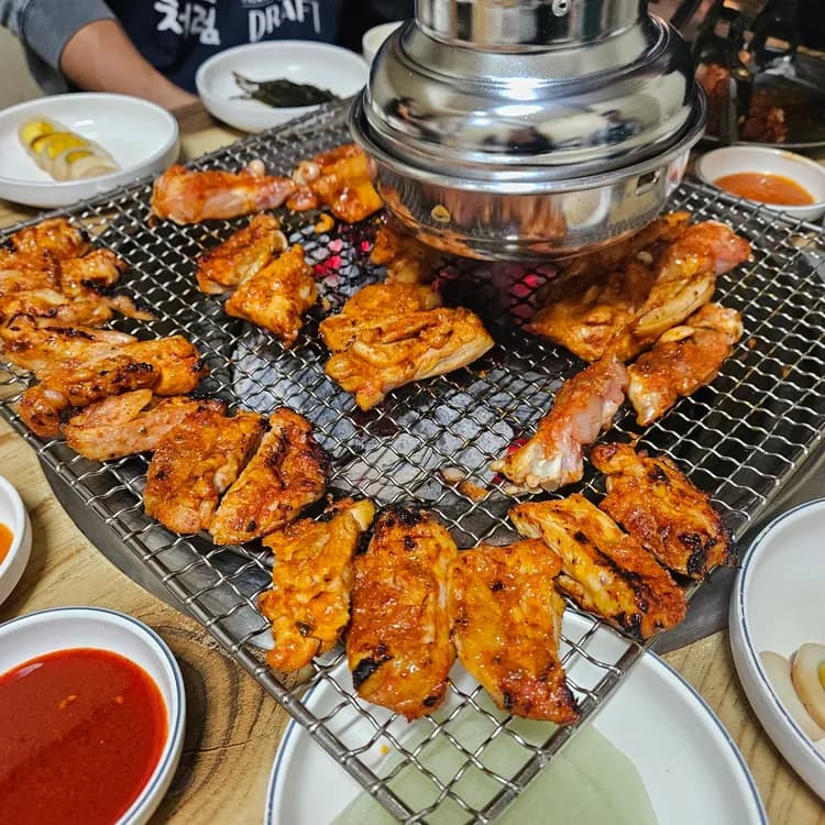 강촌숯불닭갈비 평가 사진