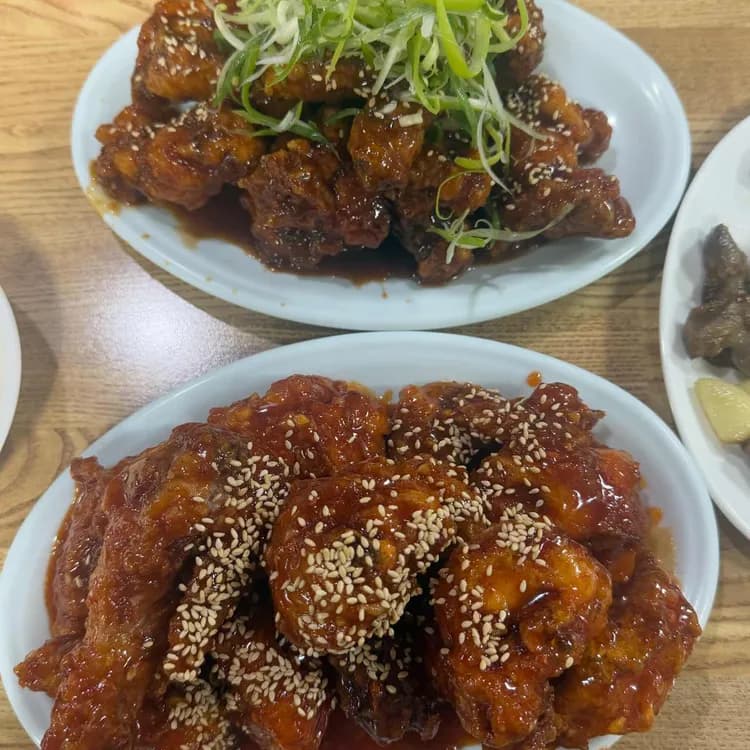 장안통닭 평가 사진