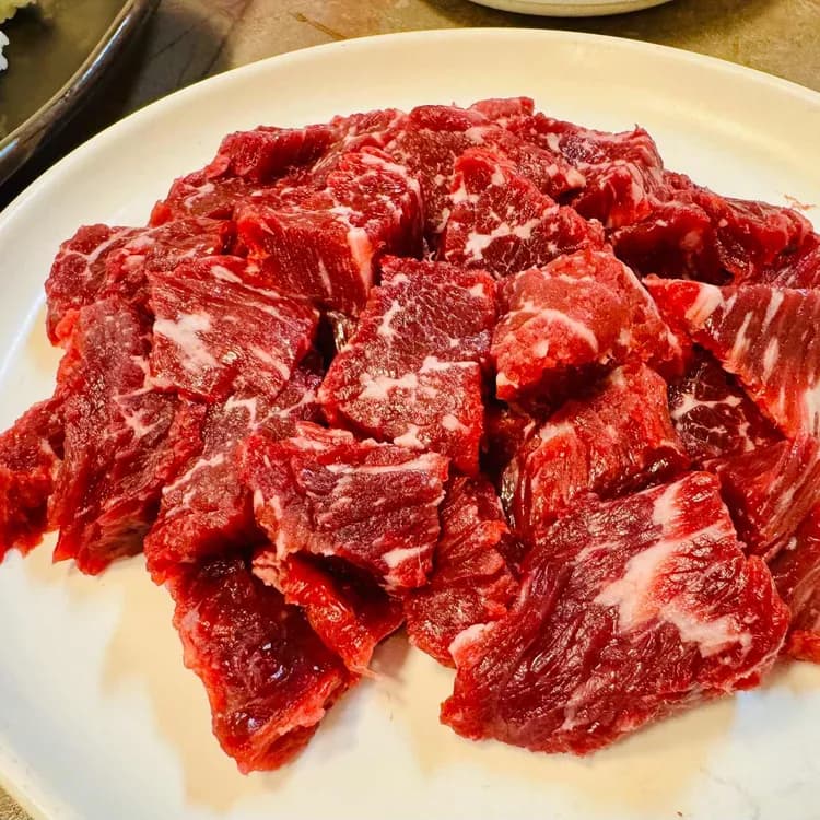 한뭉티기 평가 사진
