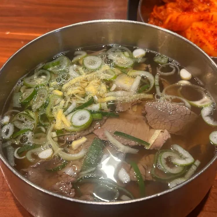 나주소나주곰탕 평가 사진