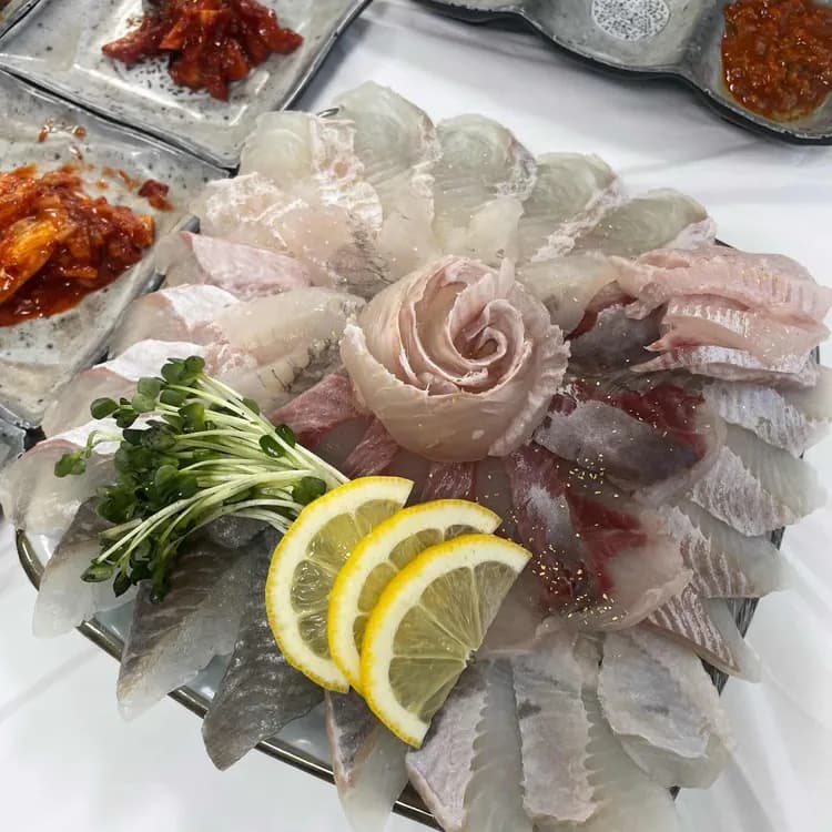 횟집진 평가 사진