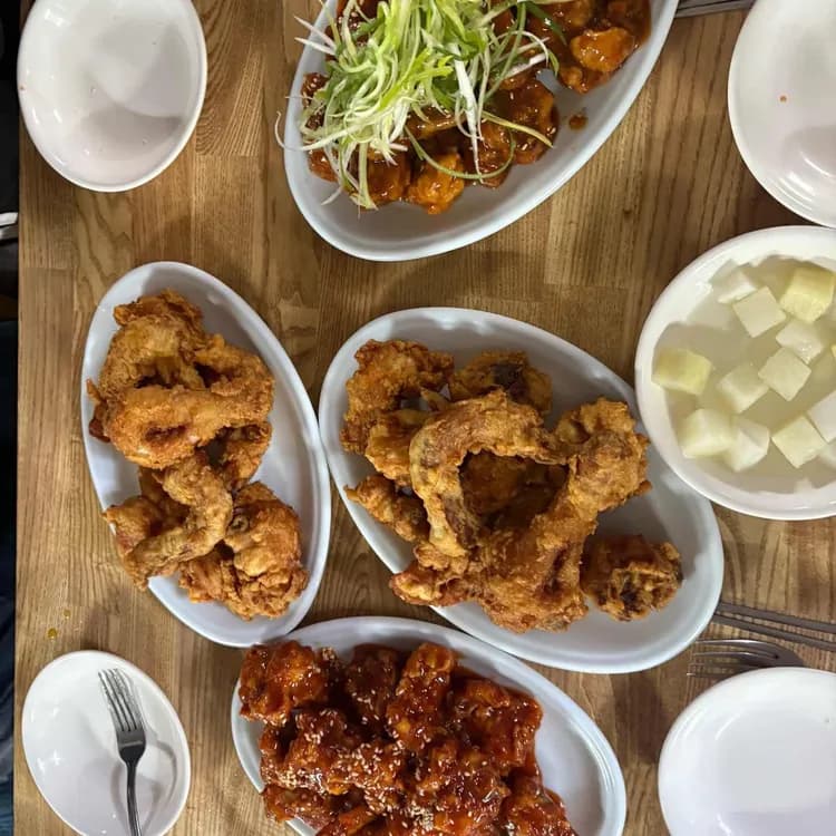 장안통닭 평가 사진