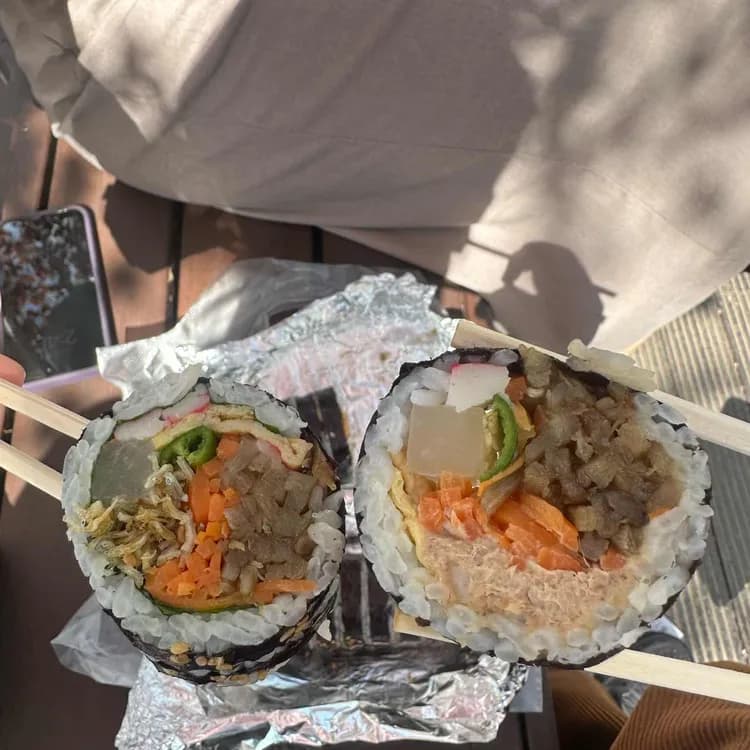 비아김밥 평가 사진