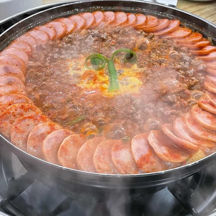이나경송탄부대찌개 평가 사진