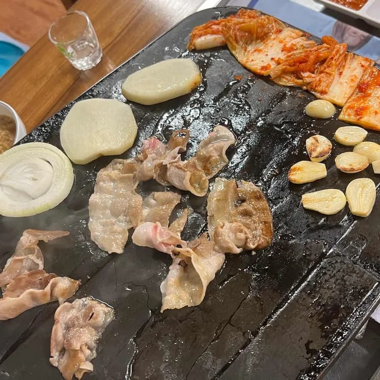 자연석돌구이 평가 사진