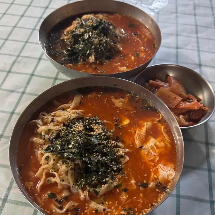 금학칼국수 평가 사진