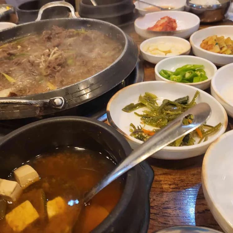 농부쌈밥 평가 사진