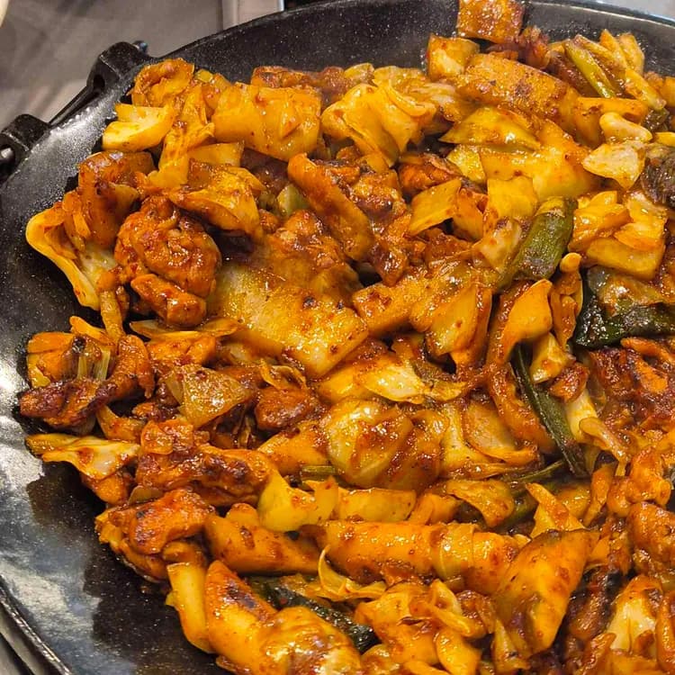 파전닭갈비 평가 사진