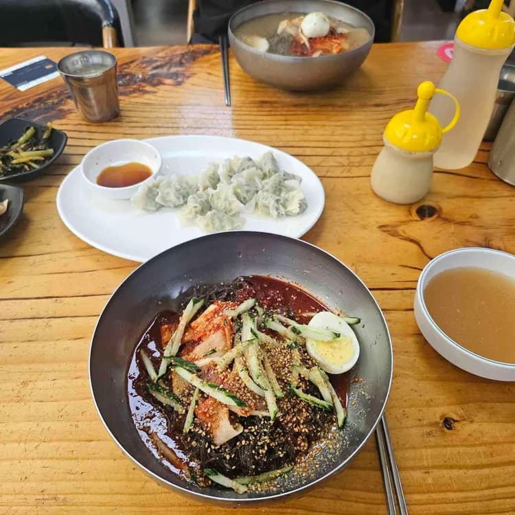 청학동냉면 평가 사진