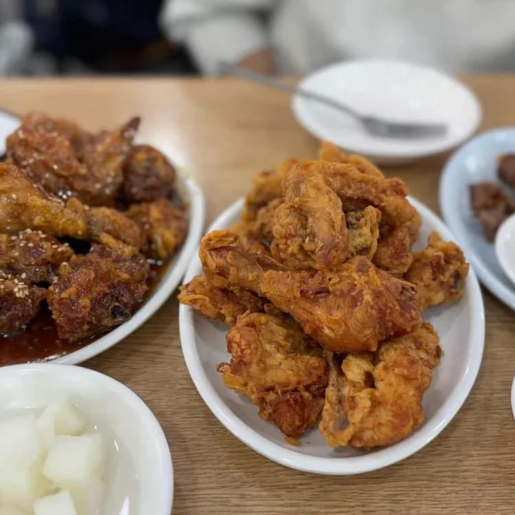 용성통닭 평가 사진