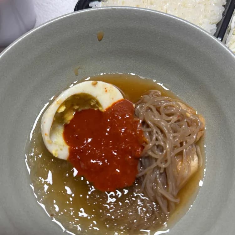 송주불냉면 평가 사진