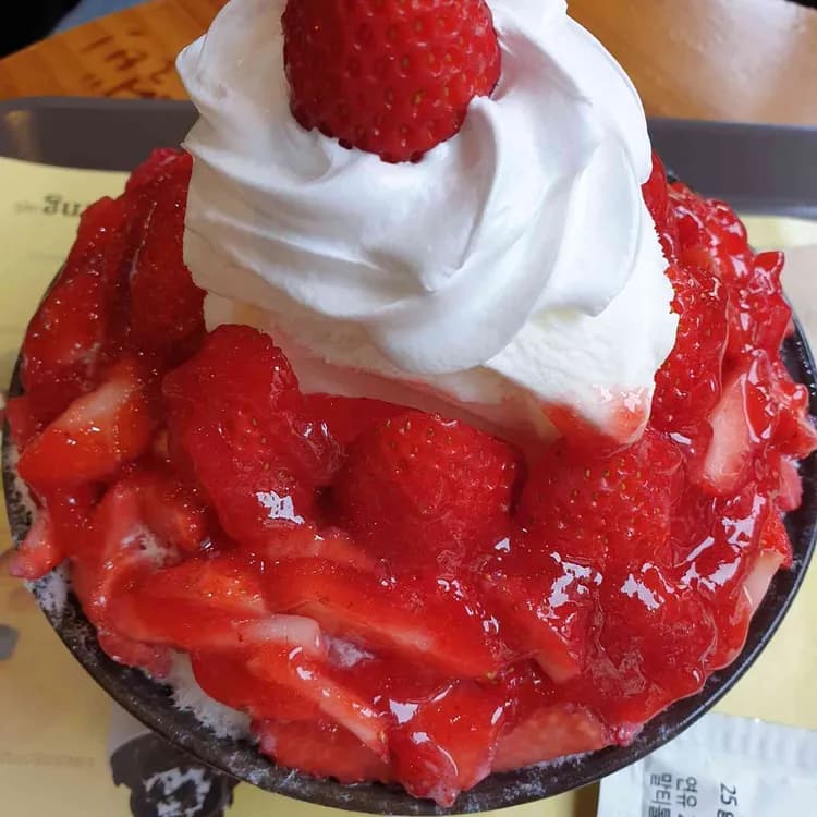 설빙 평가 사진