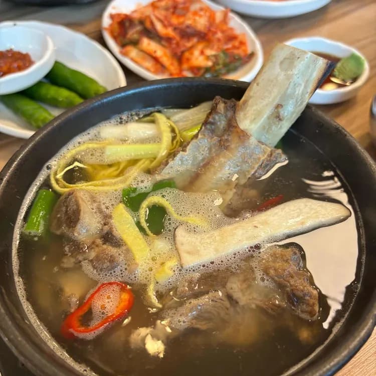 장터설렁탕 평가 사진